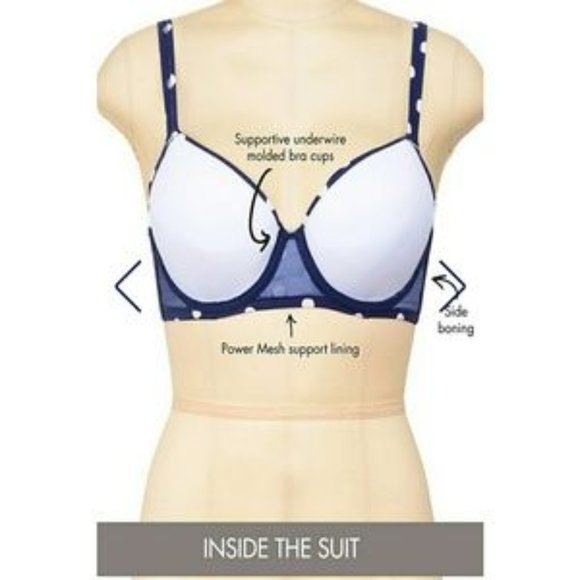 Swimsuitsforall polka dot high waisted bikini - Picture 2 of 5